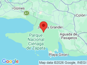 Map of Site Report: Parque Nacional Cienaga de Zapata - Rio Turbo, Cuba